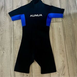 Aunua Kids Neoprene Shorty Wetsuit Snorkel Scuba Surf Size: 10